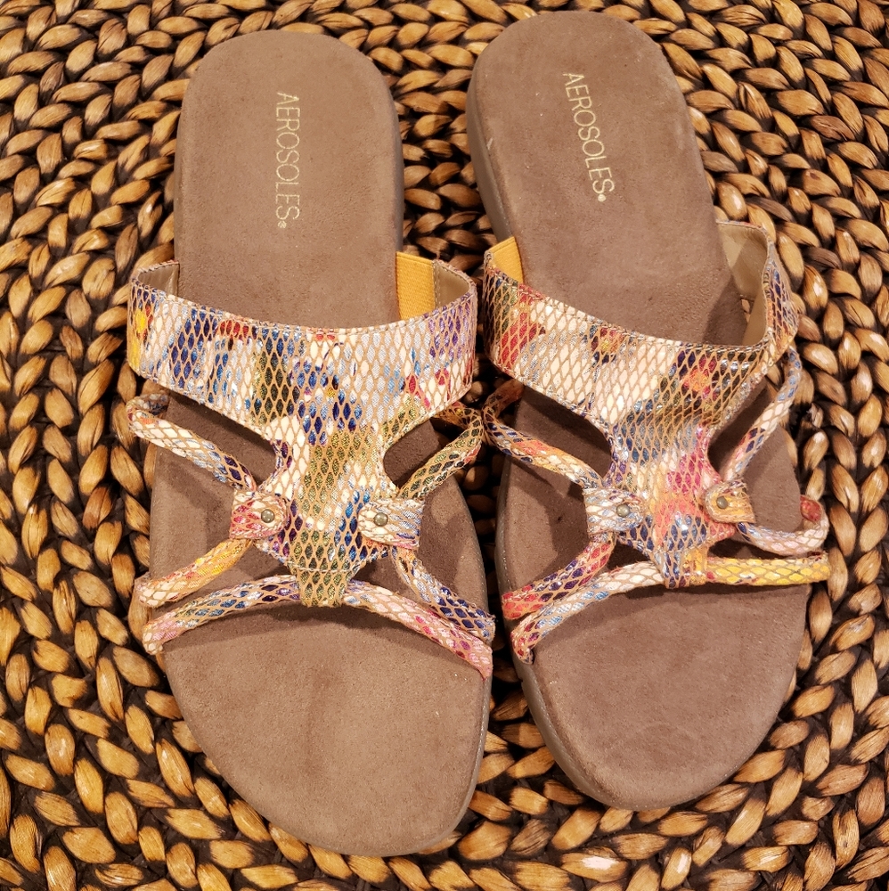 Women's Aerosoles Multi-Color Sandals